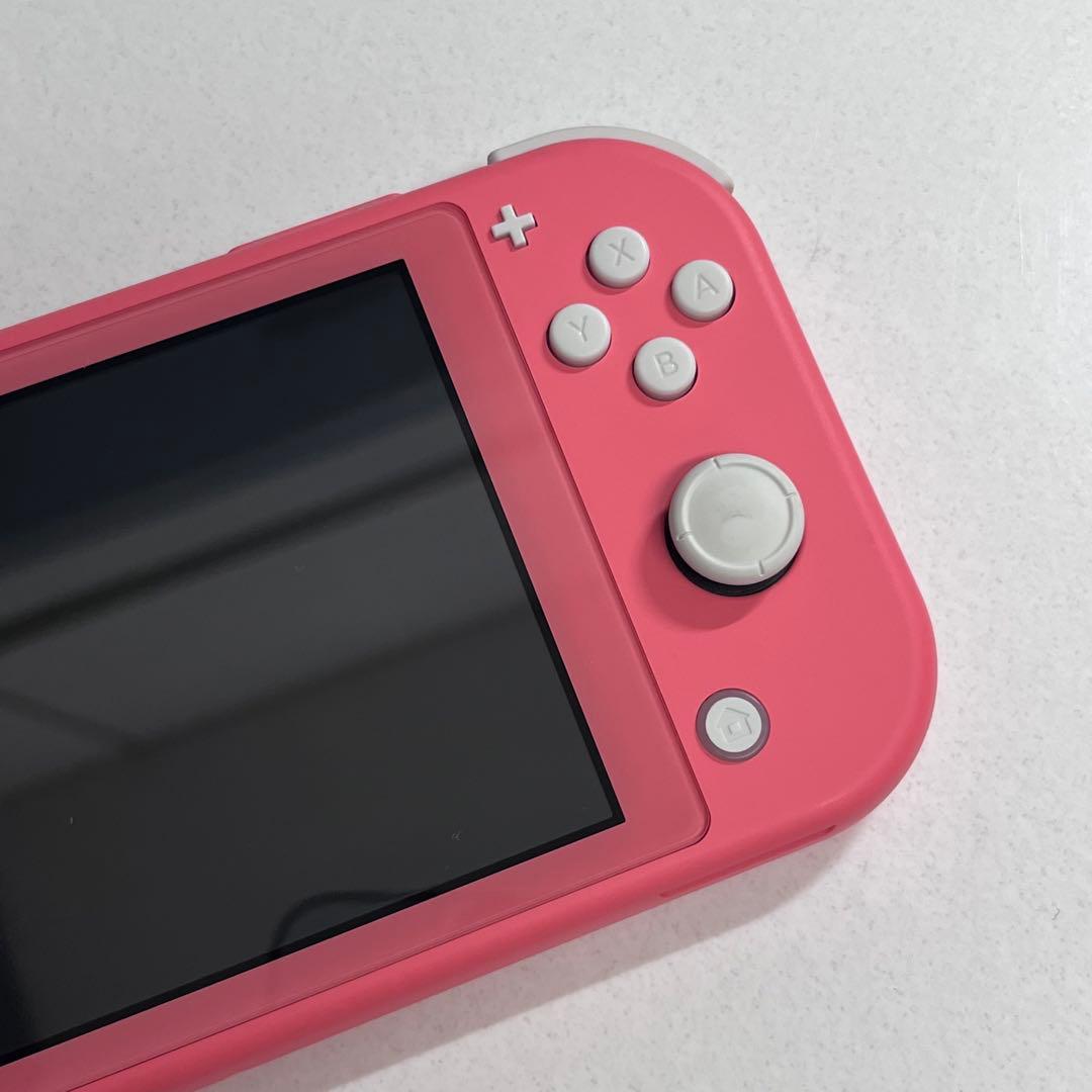 Nintendo Switch Lite ピンク （コーラル）本体 充電器付き