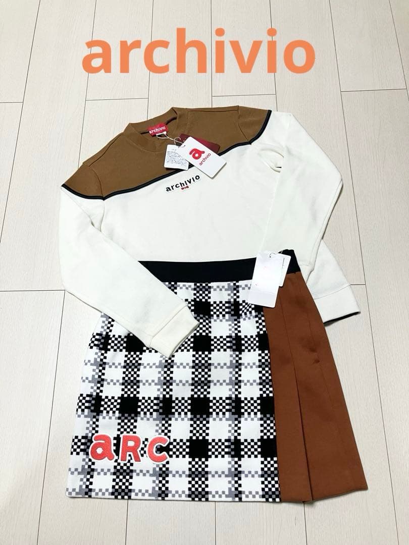(新品)アルチビオarchivio プルオーバー・スカート サイズ36