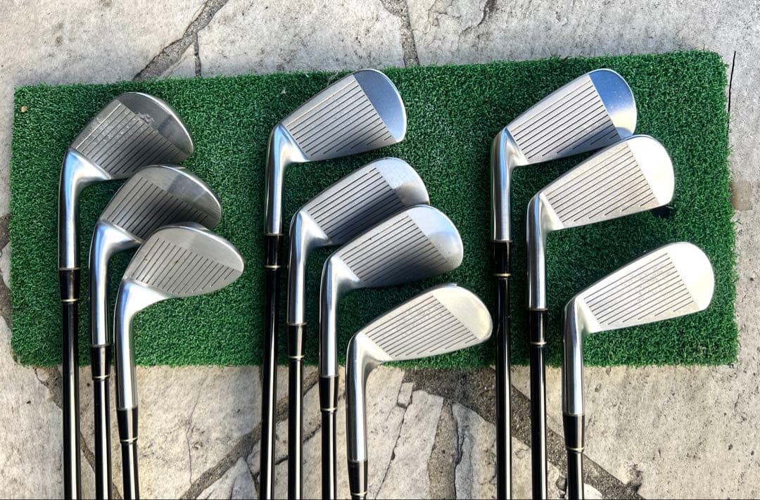 プロギア　DATA801 アイアンセット #3からP,A,S 10本