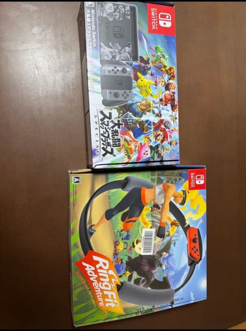 switch 本体　スマブラエディション　リングフィットアドベンチャー