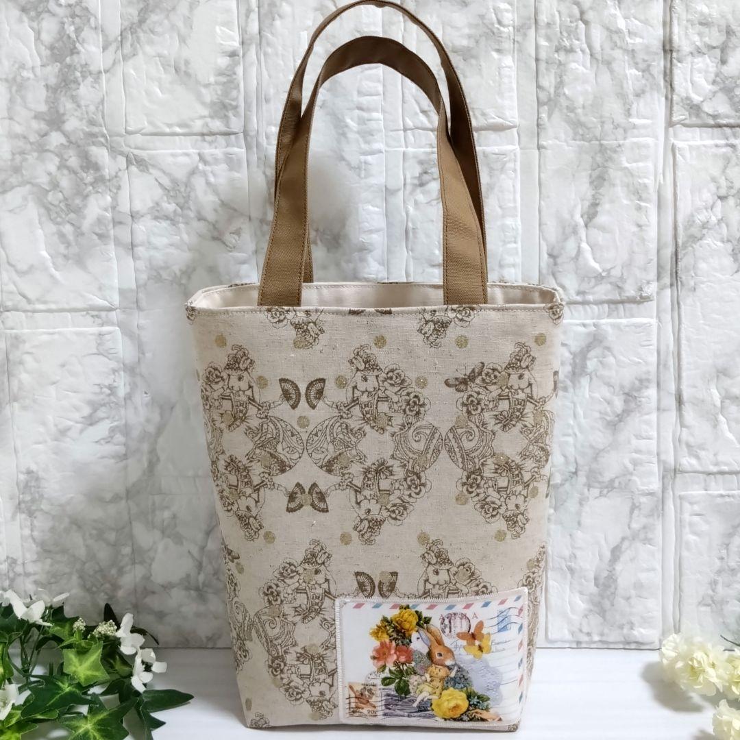 【オーダー品】　巾着バッグ　ドリンクバッグ