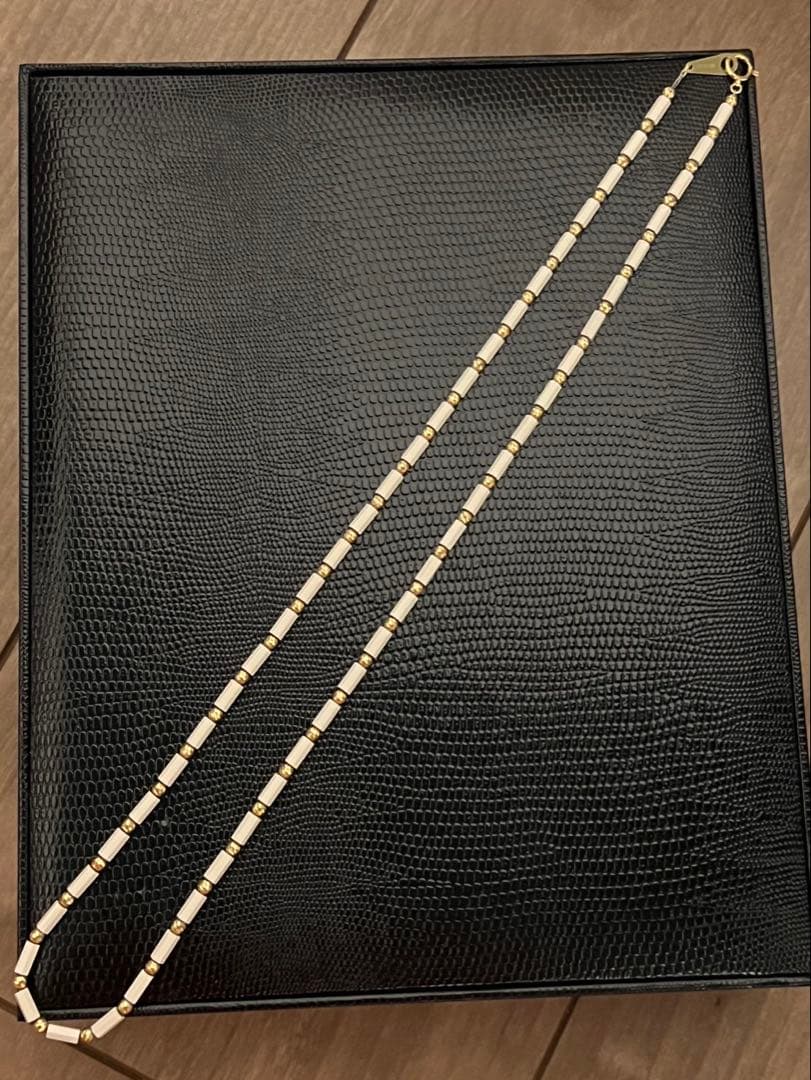 K18 ディモア　Dis Moi ネックレス　50㎝