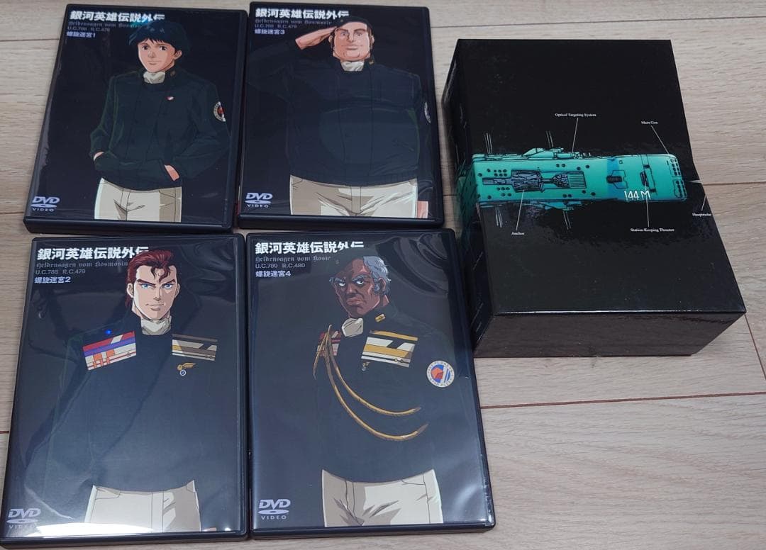 銀河英雄伝説外伝　 DVD全巻セット