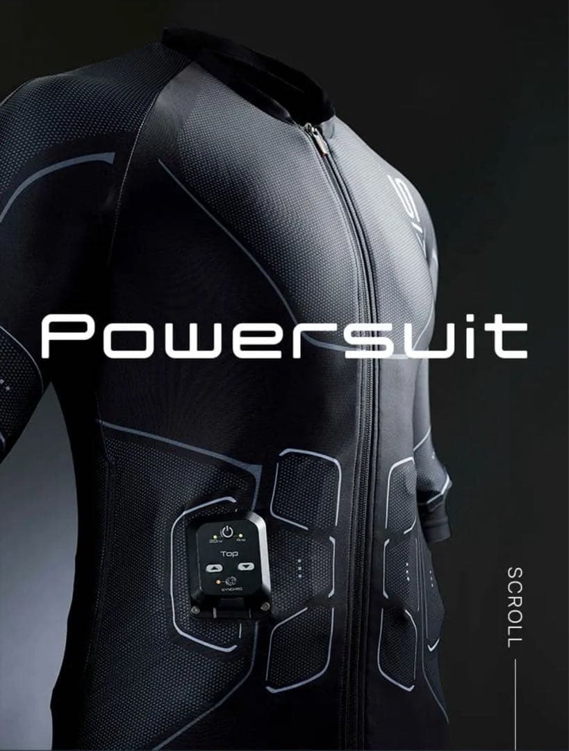 SIXPAD PowersuitEMSフィットネススーツ上下セットMサイズ正規品