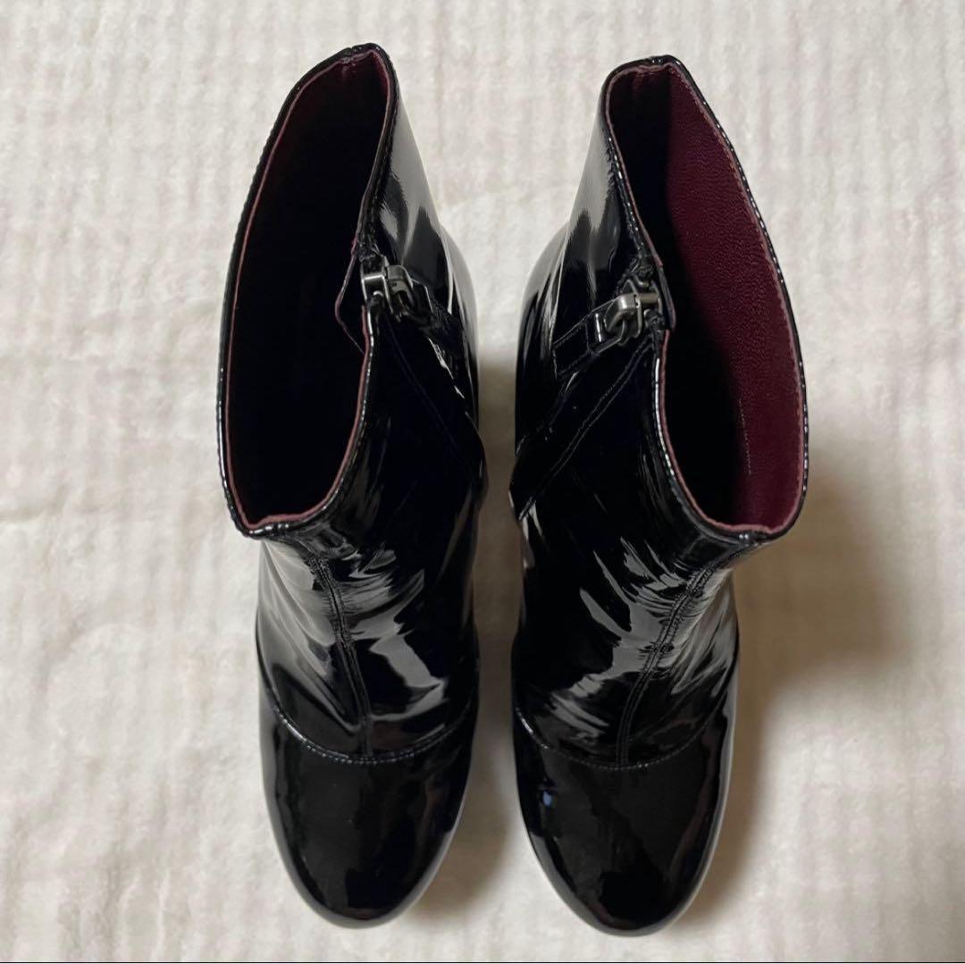 ✨美品✨マークジェイコブス ブーツ 黒 ブラック アンクル 厚底 レザー 人気