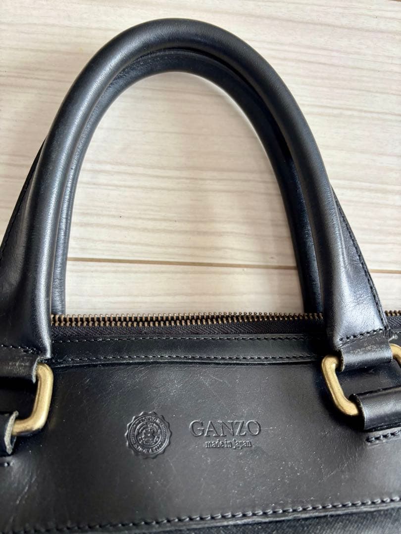 GANZO ビジネスバッグ ブラック