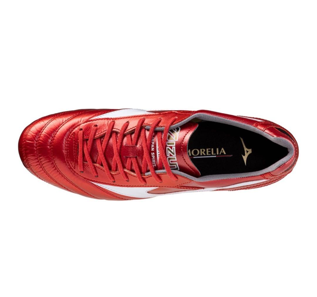 Mizuno Morelia II Japan 24.5 レッド/ホワイト