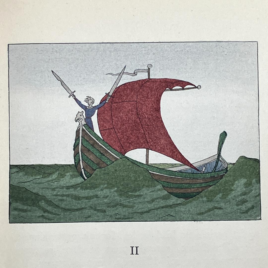 A.E マルティ 挿絵本 トリスタンとイゾルデの物語　1947年　フランス
