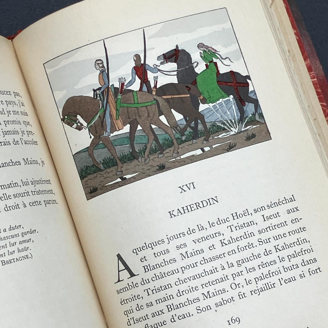 A.E マルティ 挿絵本 トリスタンとイゾルデの物語　1947年　フランス