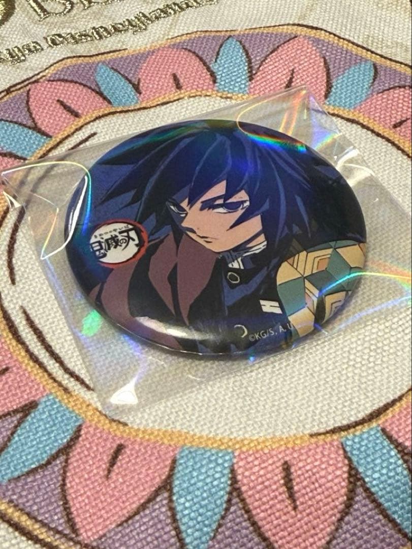 鬼滅の刃　全集中展　立志編　冨岡義勇　幕間画　缶バッジ　肆