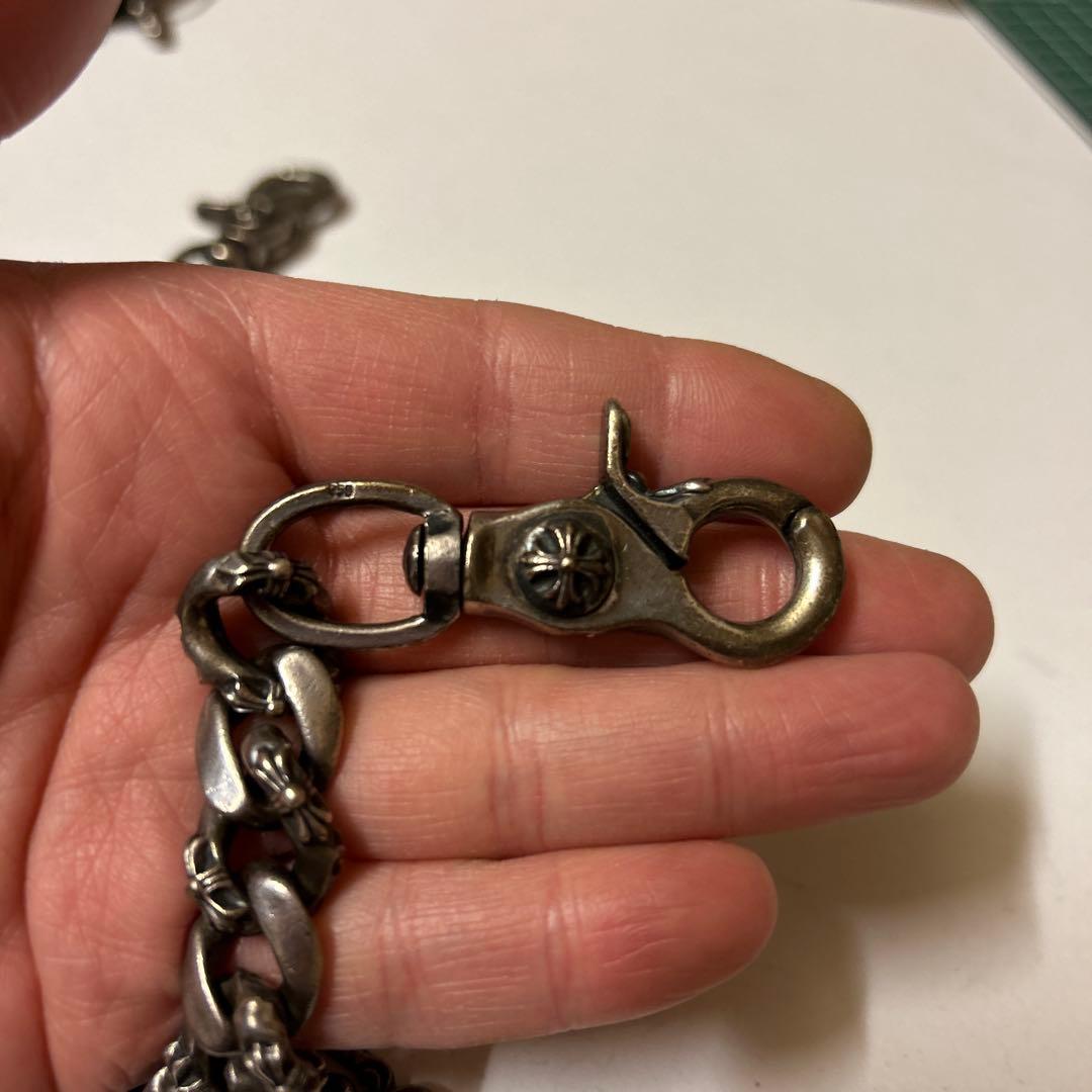 専用　ウォレットチェーン　シルバー950 クロムハーツハートダガー　カスタム