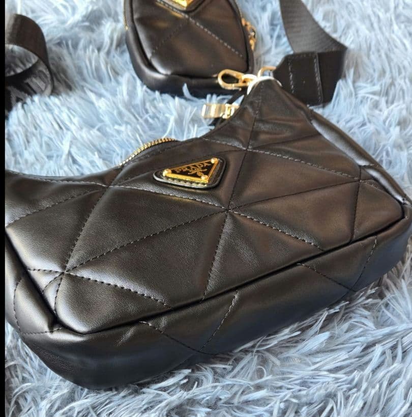 PRADA プラダ ノベルティ 2way キルティング チェーンバッグ