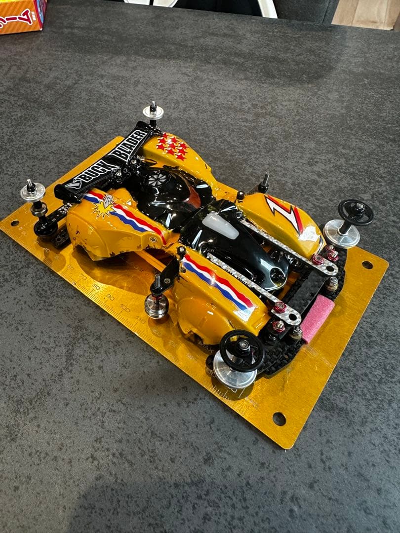 ミニ四駆 バックブレーダー レアパーツ多数 セッティングボード付き