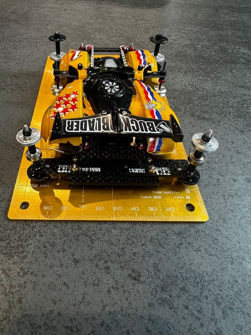 ミニ四駆 バックブレーダー レアパーツ多数 セッティングボード付き