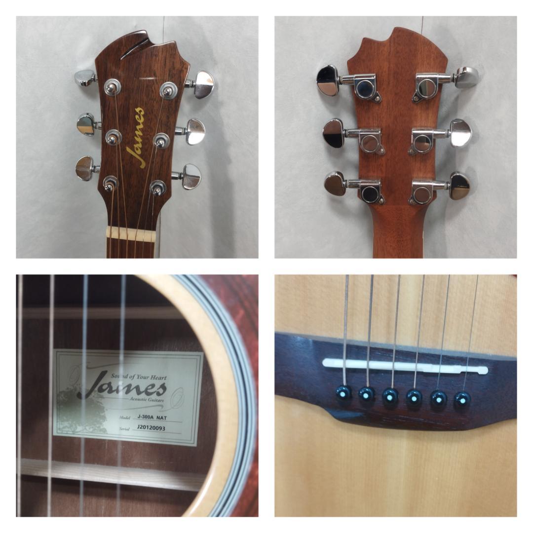 Y♢614 James アコースティックギター J-300A 美品！