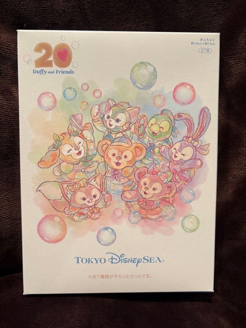 東京ディズニーシー ダッフィーフレンズ20周年　きんちゃくセット　全7種