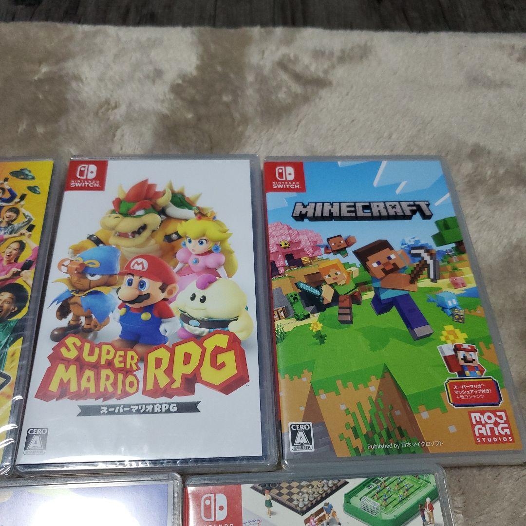 Switch　ゲームソフトセット スーパーマリオRPG　マイクラ　など