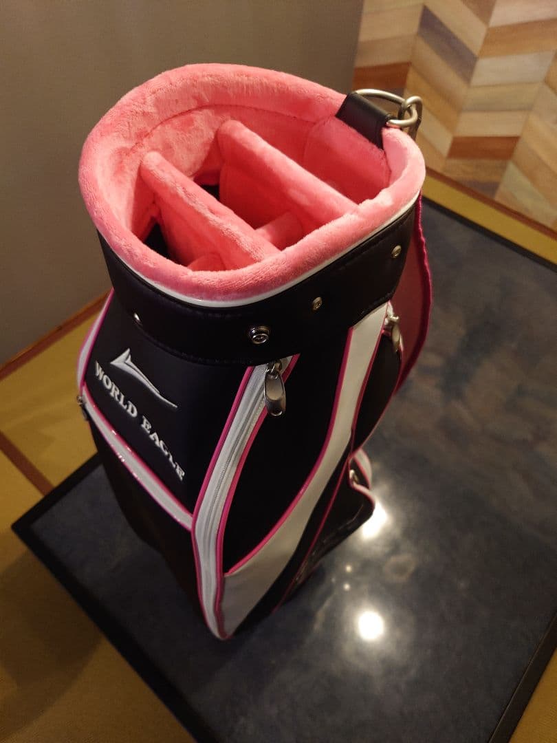 ワールドイーグル Ｇ５１０レディスキャディーバッグ ブラックベリー