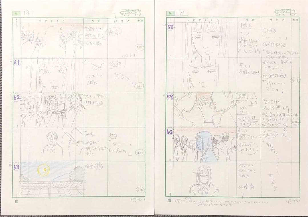 マニアック 10話 アニメ 絵コンテ 伊藤潤二