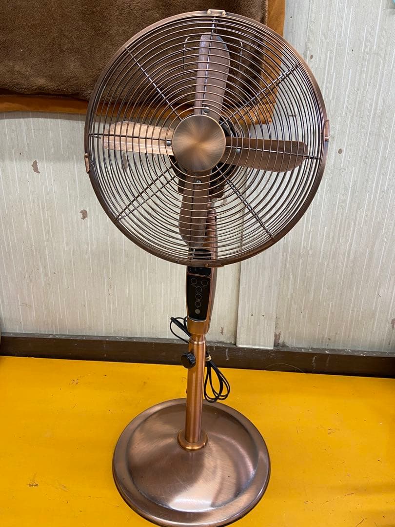 ドウシシャ　メタル扇風機 レトロ 扇風機　アンティーク　HIR-350