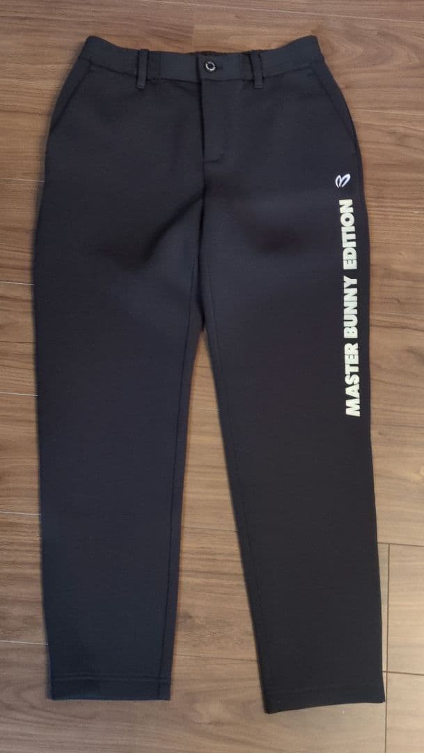 マスターバニー レディースパンツ ブラック ダンボールニットМ 冬