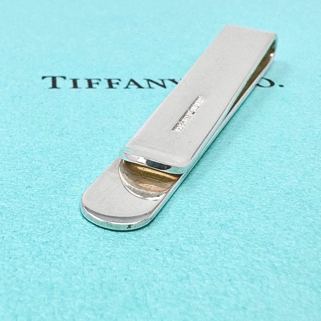 希少　Tiffany リーフ　シルバー　ネクタイピン　タイピン　Ag925