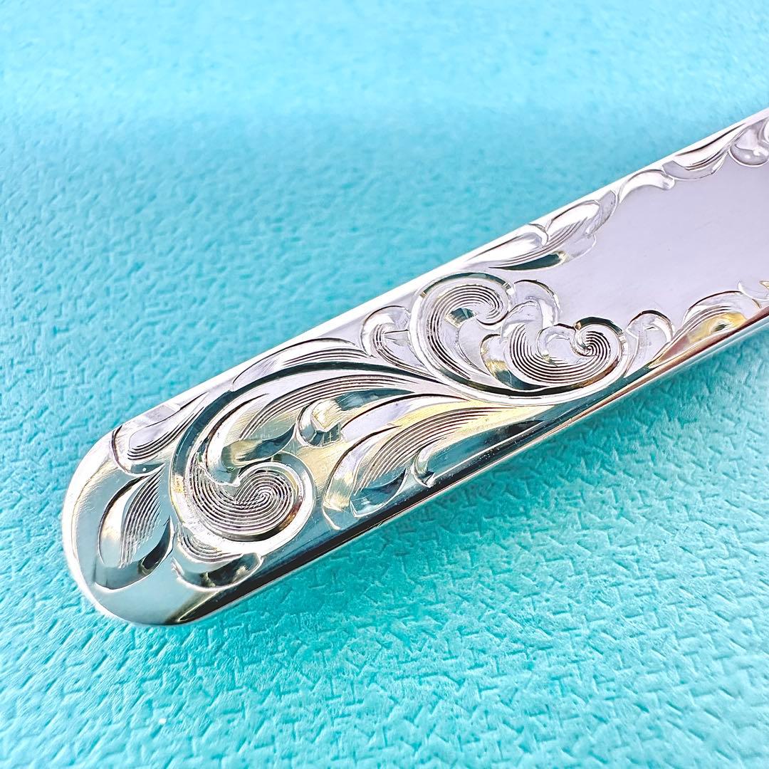 希少　Tiffany リーフ　シルバー　ネクタイピン　タイピン　Ag925