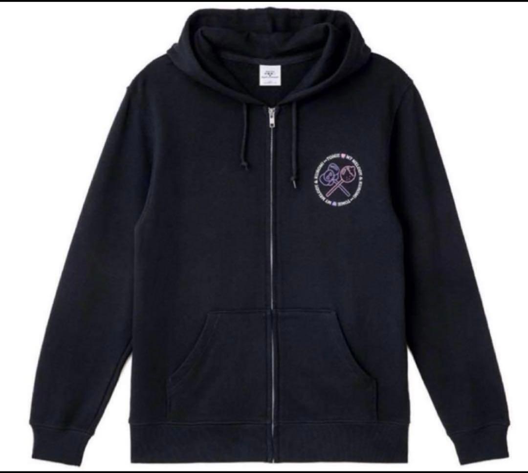 伊藤潤二 サンリオ ギャル富江 マイメロディ クロミ ジップパーカーL