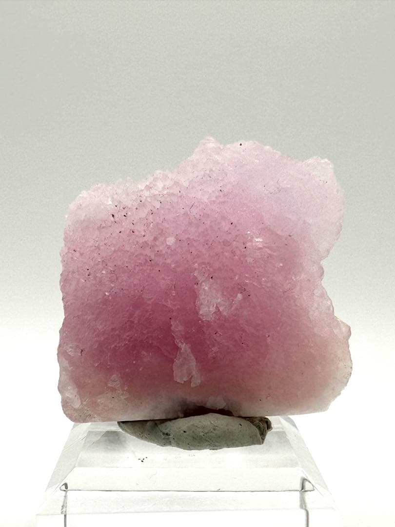 ピンク　アラゴナイト　原石　鉱物　標本　天然石　石　霞　石　アフガニスタン産