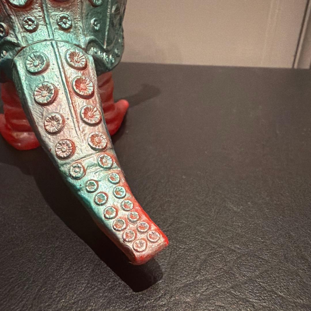 最終値下！ウルトラマン怪獣　ソフビ　キングザウルス製タッコング足形付き足型レア！