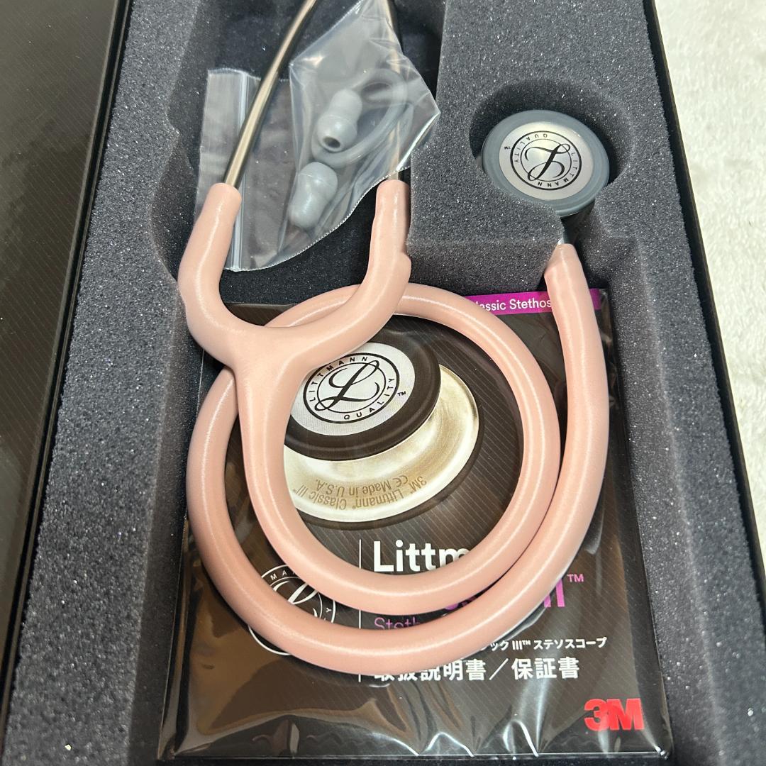◆聴診器　3M リットマン クラシックIII シャンパンローズ