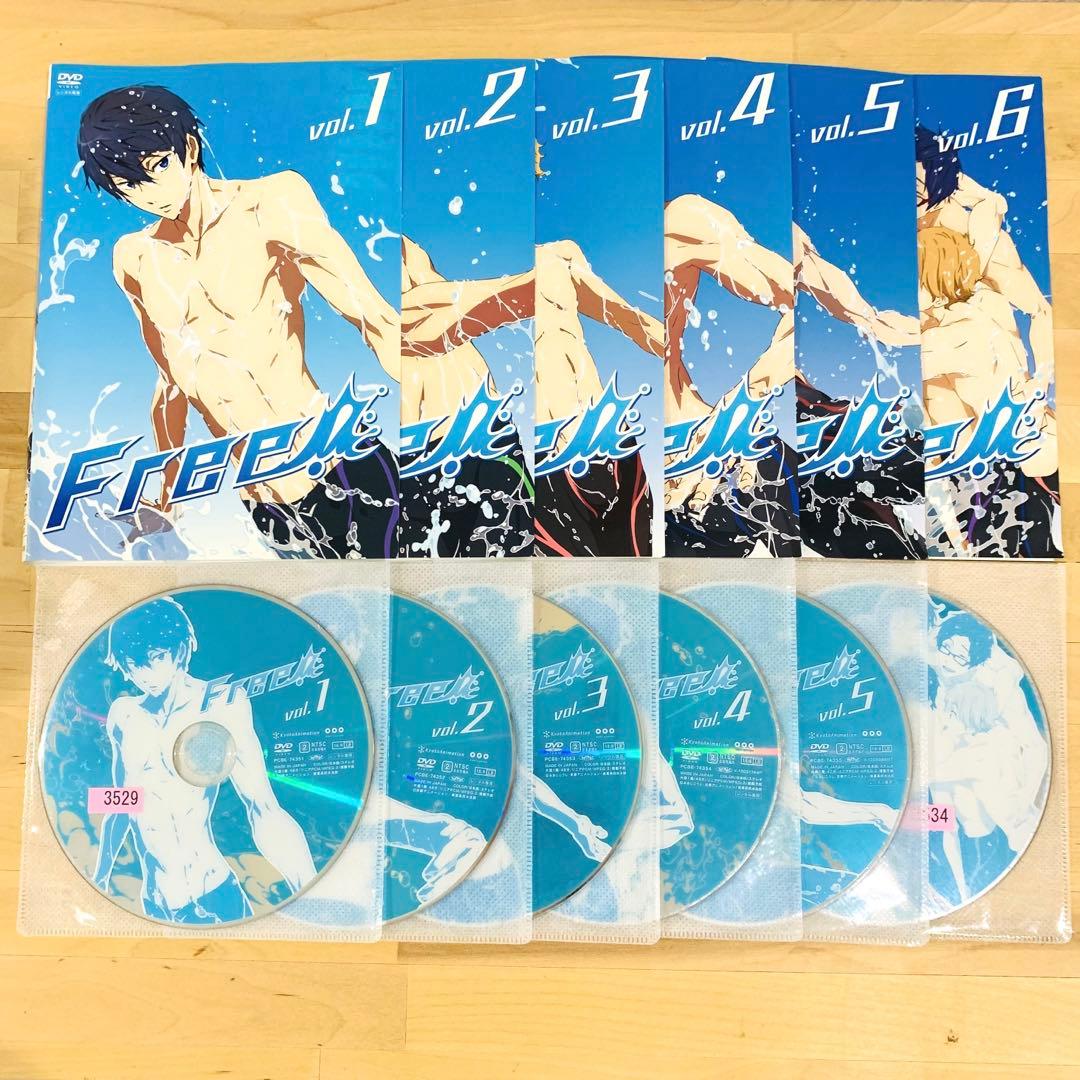 Free!【1期+2期+3期+5作品】レンタル DVD 匿名配送 即購入可