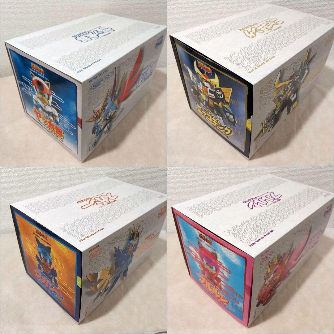 ★【未開封品】キャッ党忍伝てやんでえ ES合金 フィギュア 4体セット