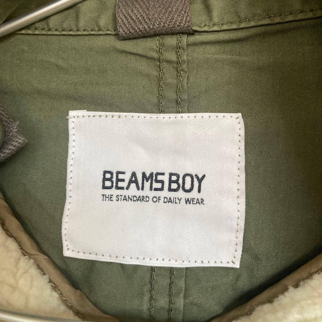 【ナツ】ビームスボーイM65ボアライナー モッズコートオーバーサイズ