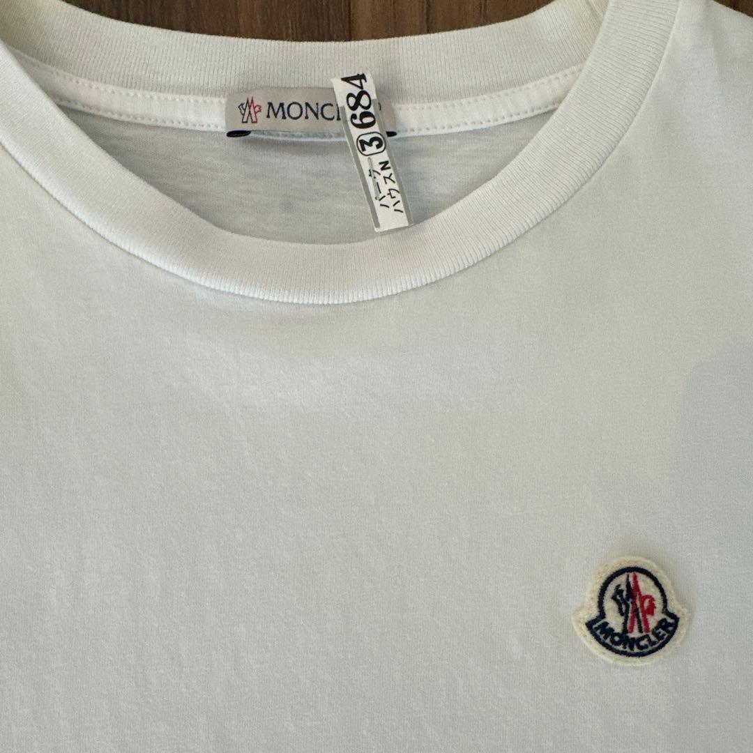 MONCLER ホワイト Tシャツ　12a