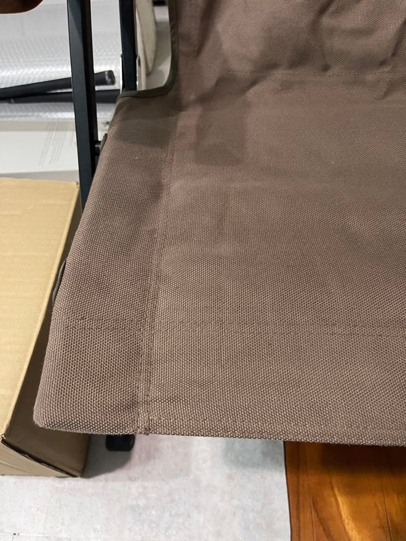 中古　スノーピーク　ローチェアショート　グレー