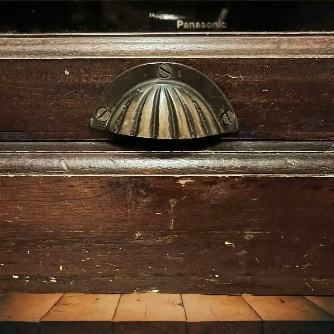 テレビボード　テレビ台　アンティーク風　無垢材　昭和レトロ　民芸家具