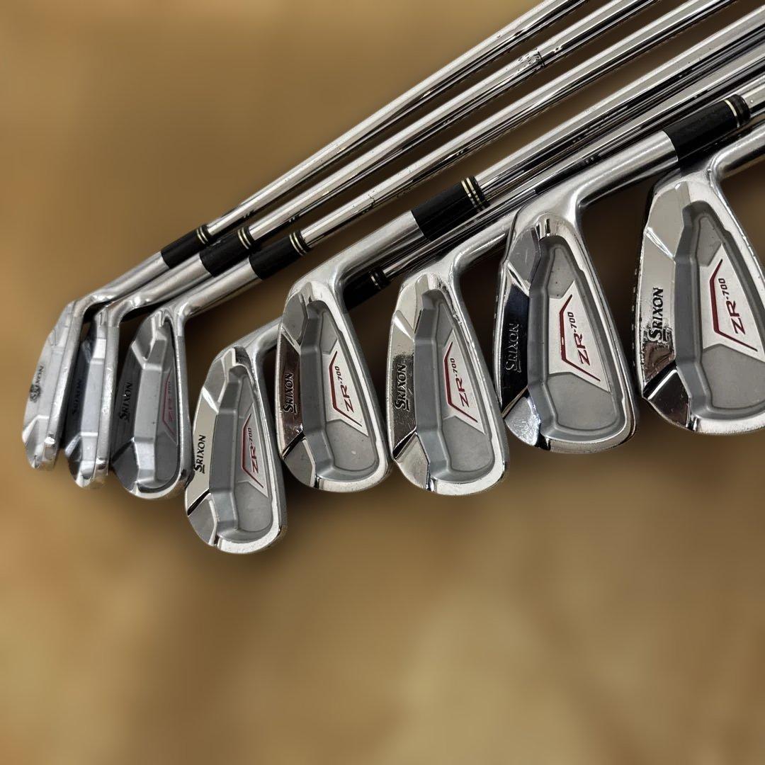 健　名器　ZR700 SRIXON アイアン８本セット Ｓ２００