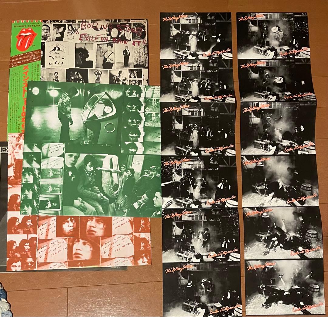 ローリング・ストーンズ　メインストリートのならず者　緑帯&ポストカード付き