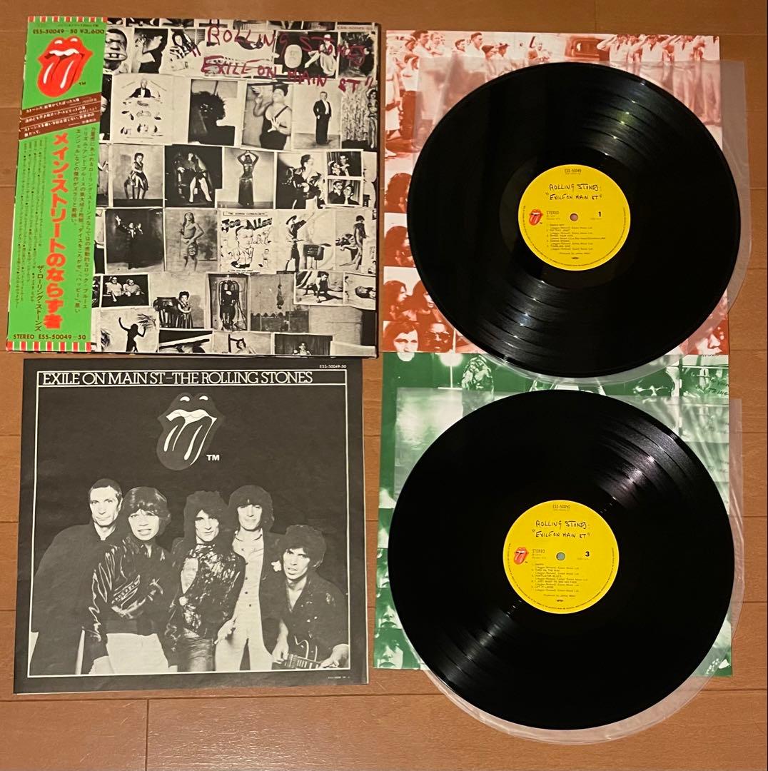 ローリング・ストーンズ　メインストリートのならず者　緑帯&ポストカード付き