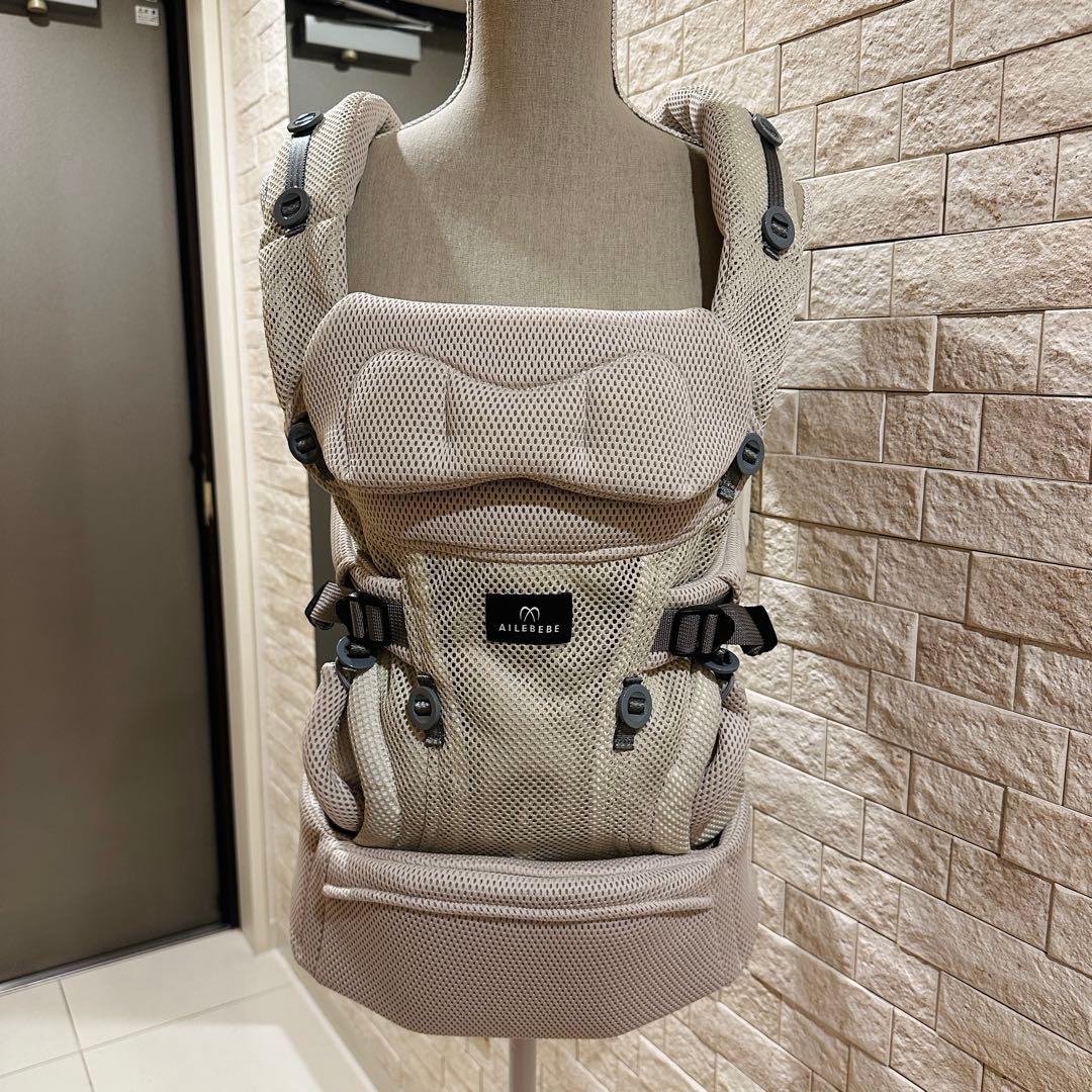 エールベベ　AILEBEBE 03 スリー　抱っこ紐　ベビーキャリア　ベージュ