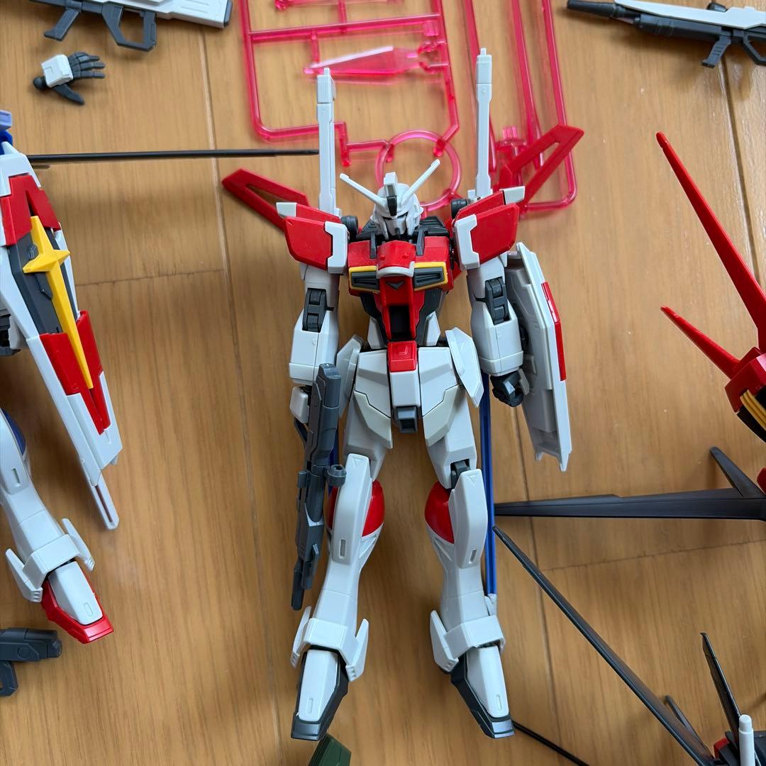 HG フリーダムガンダム　インパルス　ストライクガンダム　ガンプラジャンク