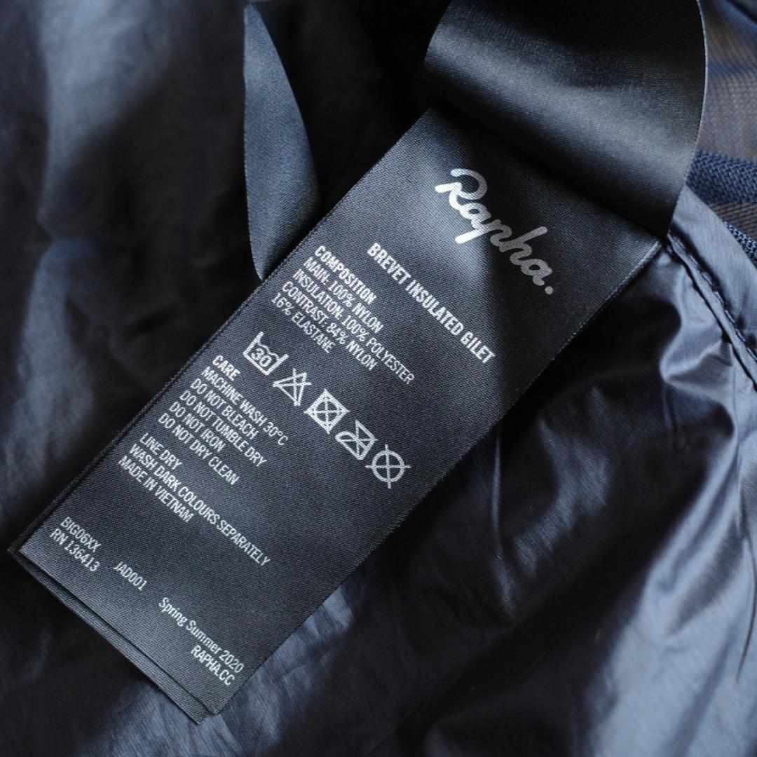 Rapha ブルベ インサレーティッド ジレ Mサイズ 訳あり