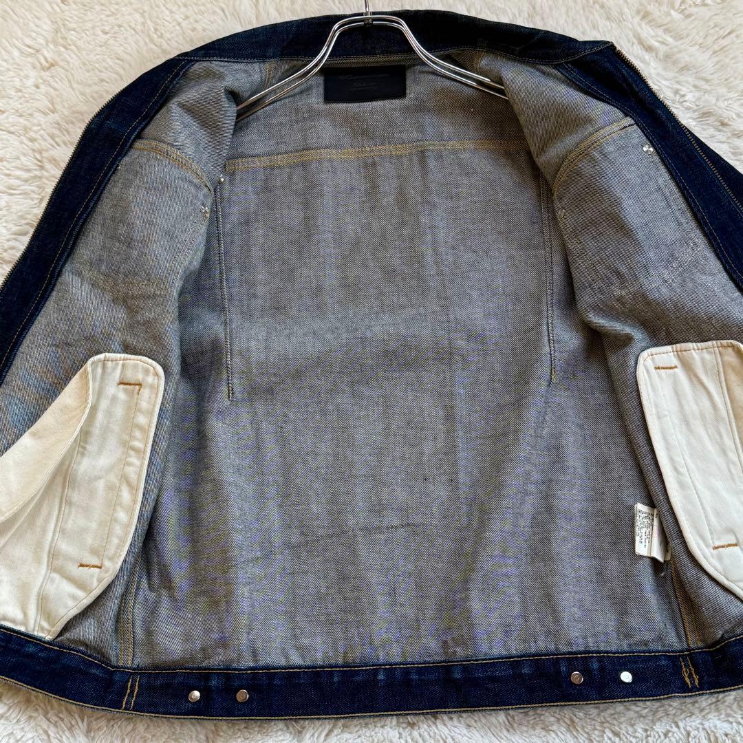 アンダーカバー 大戦 インディゴデニムジャケット ブルゾン Lサイズ