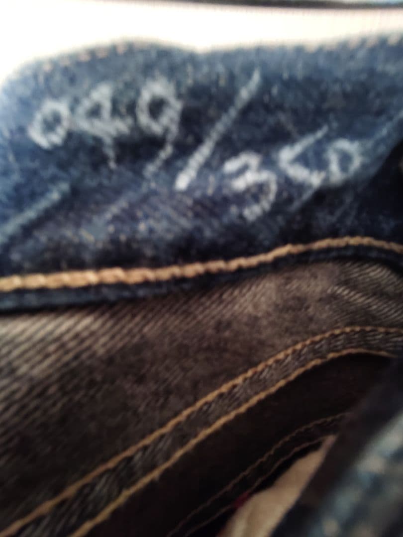 アナクロノーム ストレートデニム 38インチ