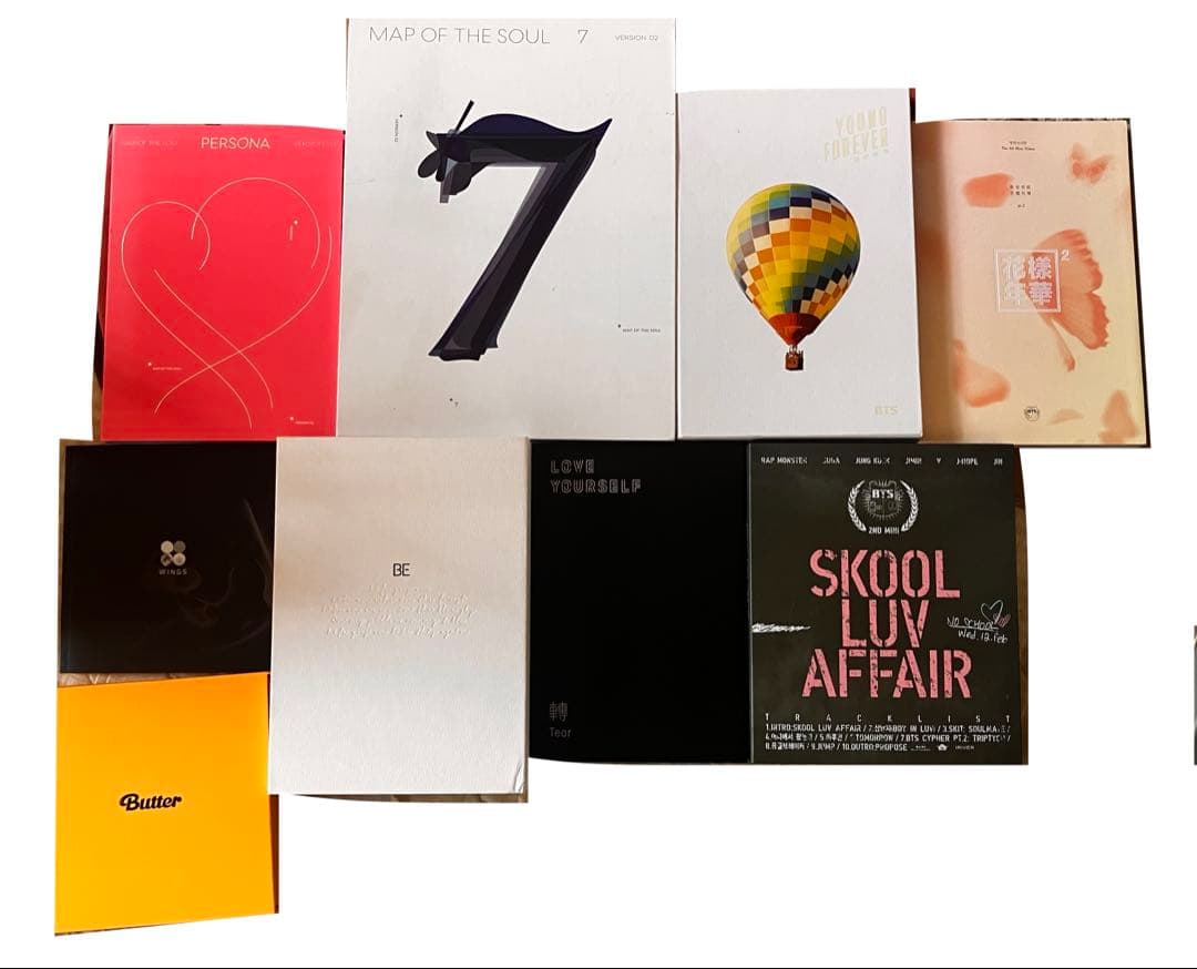 BTS 過去アルバム まとめ売り 計9個