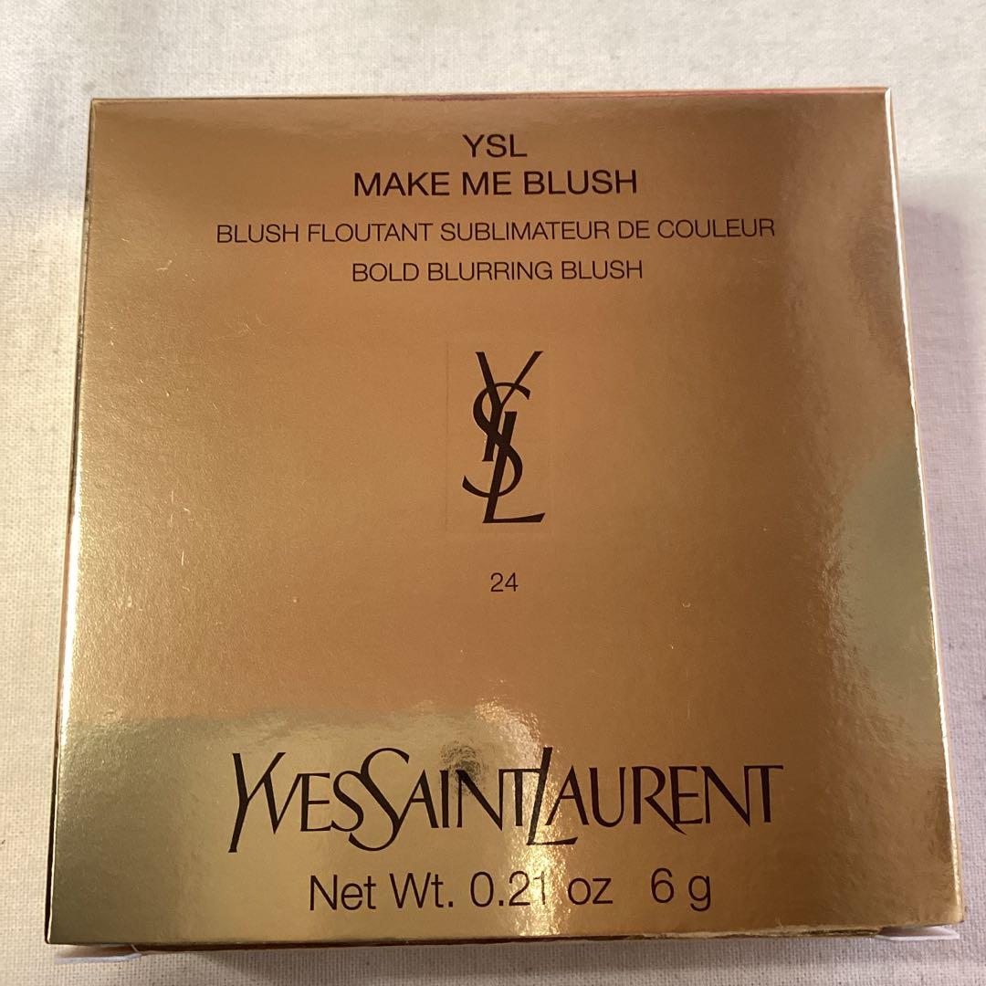 新品　YSL メイクミーブラッシュ パウダー　24 スワーヴ サンストーン