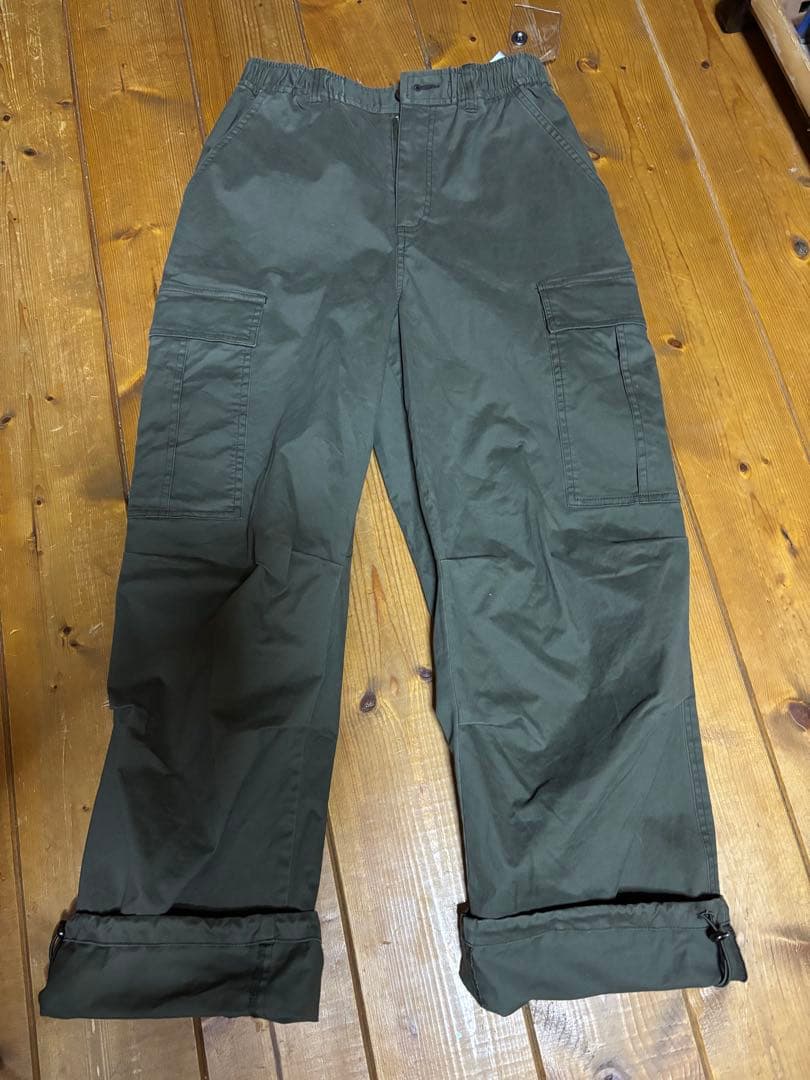 Femicite コットン カーゴパンツ オリーブ