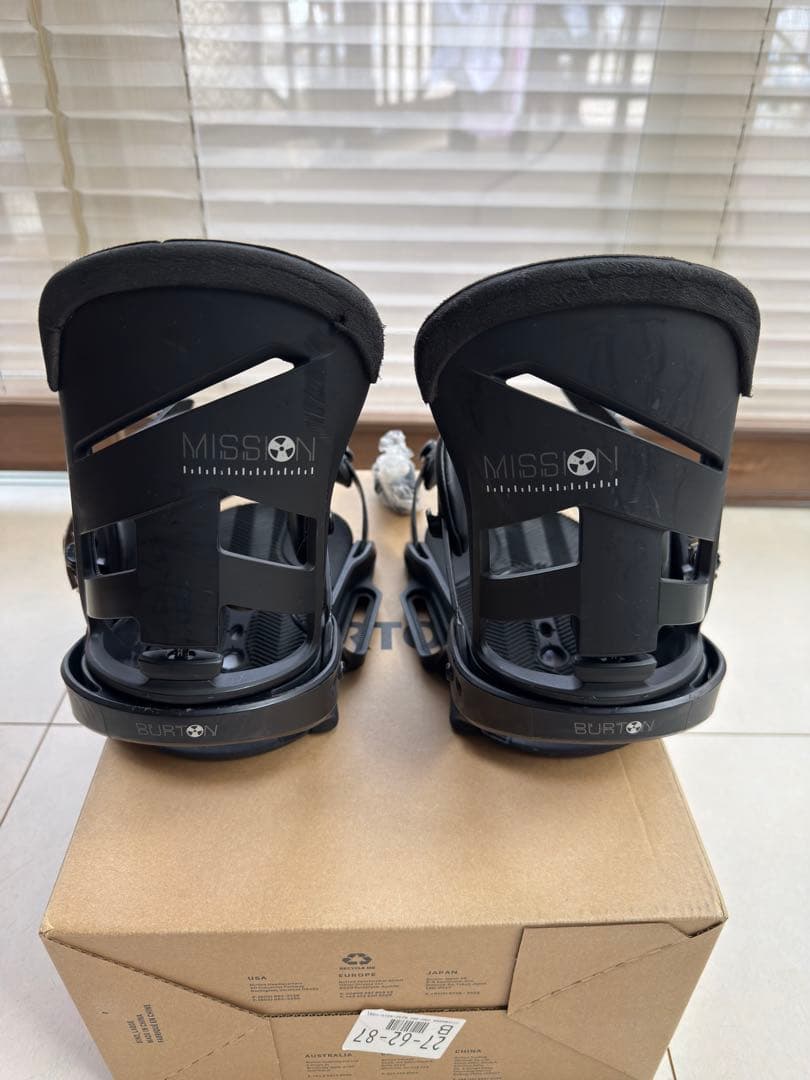 BURTON MISSION EST ビンディング S ブラック