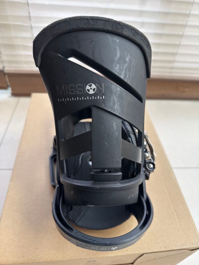 BURTON MISSION EST ビンディング S ブラック